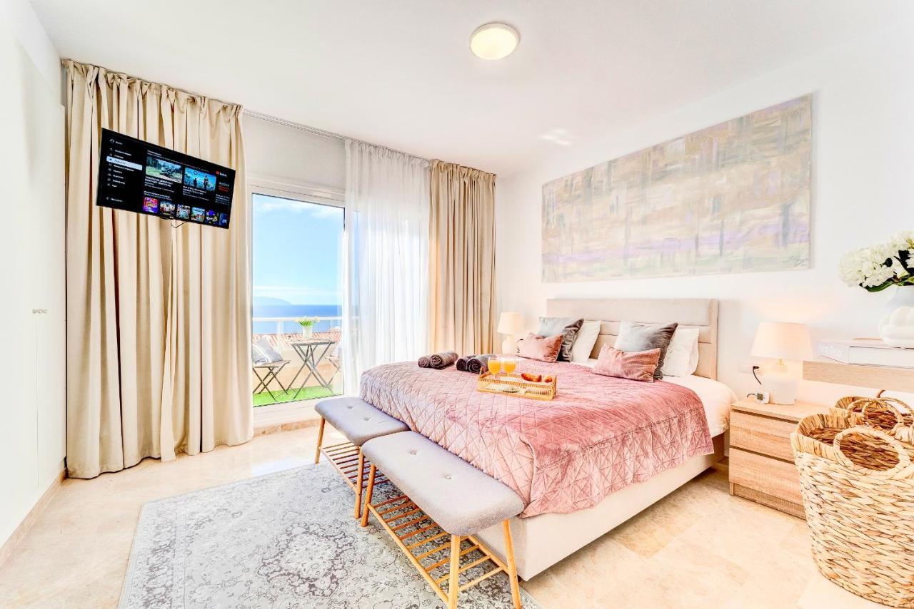 Black Beach Luxury Vacation House Puerto de Santiago  Luaran gambar