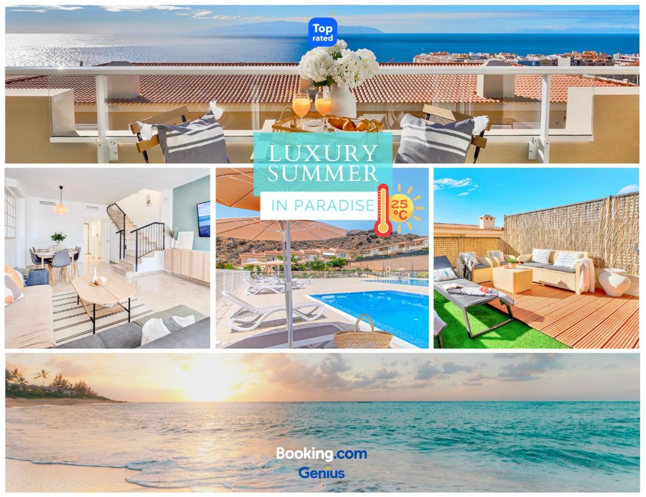 Black Beach Luxury Vacation House Puerto de Santiago  Luaran gambar